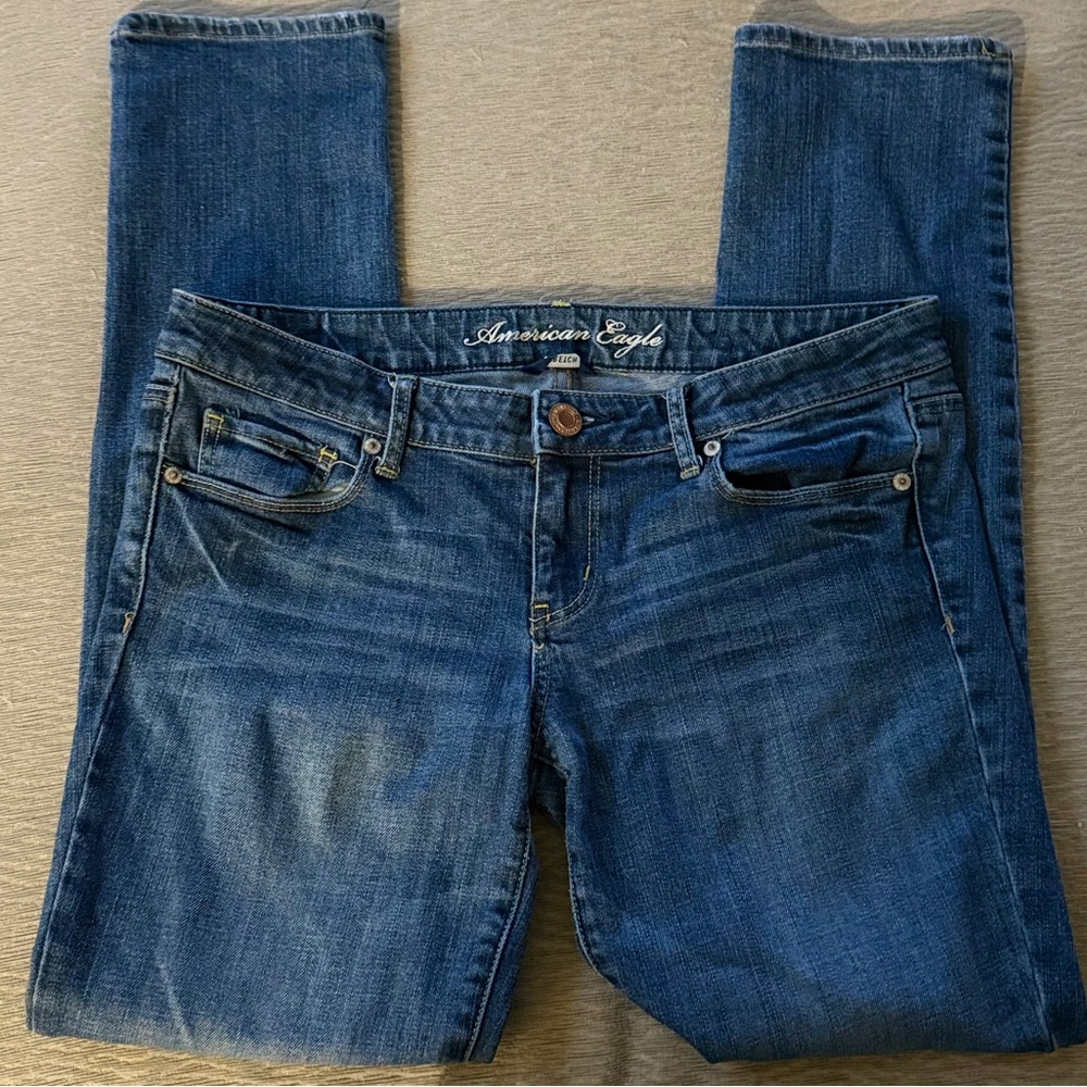 ‼️SALE ‼️American Eagle 🦅 Blue Skinny Jeans